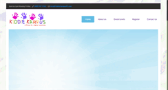 Desktop Screenshot of kiddiekampusaz.com